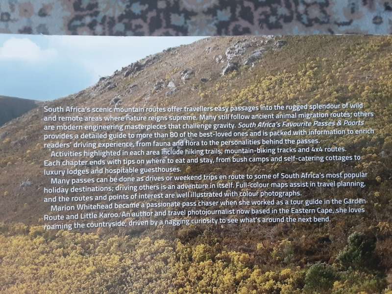 South Africa`s Favourite Passes & Poorts by Marion Whitehead
