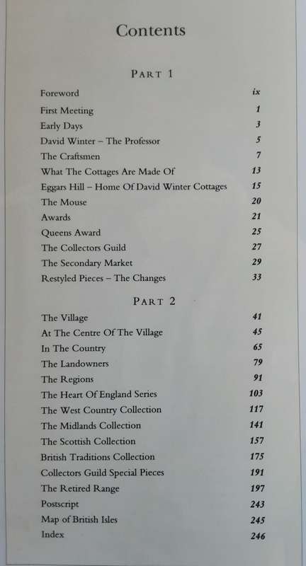 Collecting David Winter Cottages by John Hine