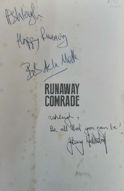Runaway Comrade by Bob de la Motte **SIGNED COPY**