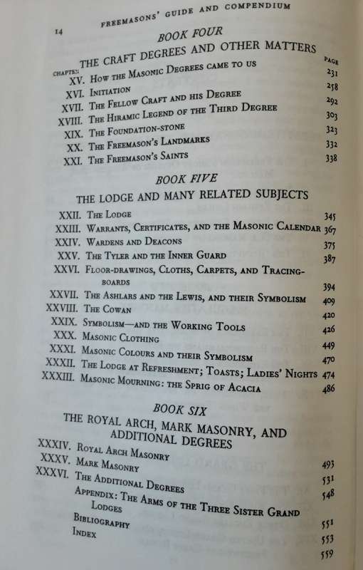 Freemasons Guide and Compendium by Bernard E Jones
