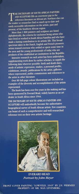 The Dictionary of South African Painters and Sculptors by Grania Ogilvie **Signed Copy **