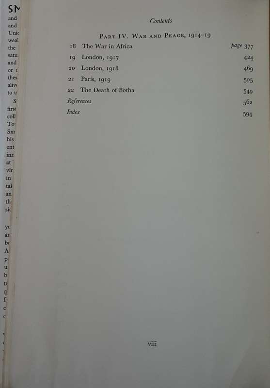 Smuts The Sanguine Years 1870-1919 by W K Hancock