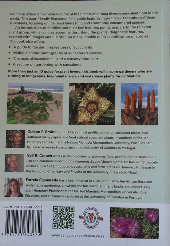 Field Guide to Succulents in Southern Africa by Smith, Crouch,Figueiredo **Signed Copy **