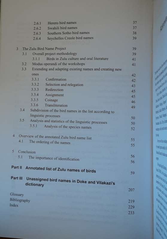 Amagama Ezinyoni Zulu Names of Birds by Adrian Koopman, Roger Porter & N Turner