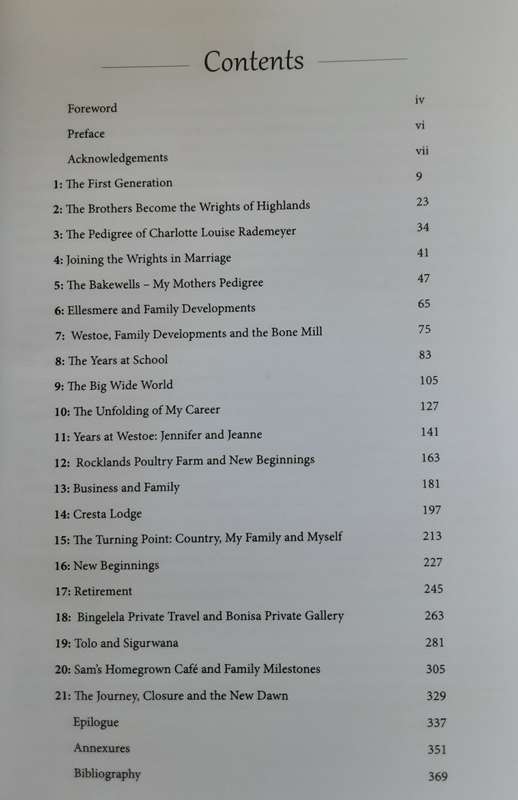 Westoe to Sigurwana, For the Love of Family and Country by Neil Wright **Signed Copy **