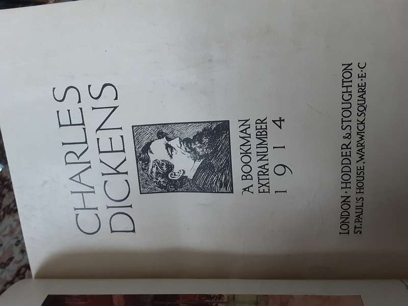 Charles Dickens A Bookman Extra Number 1914 **Bound Edition in Slipcase**