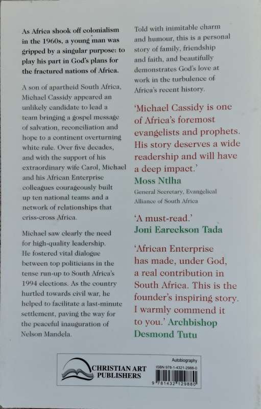 Footprints in the African Sand My Life and Times by Michael Cassidy **Signed Copy **