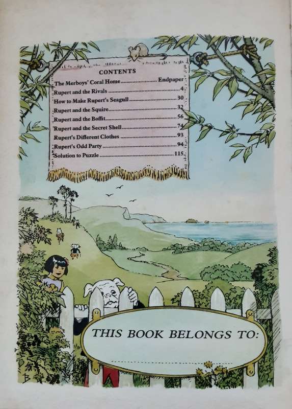 Rupert The Daily Express Annual 1978