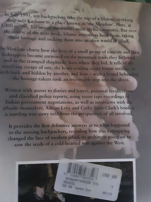 The Meadow Kashmir 1995 - Wgere the Terror Began by Adrian Kevy and Cathy Scott-Clark