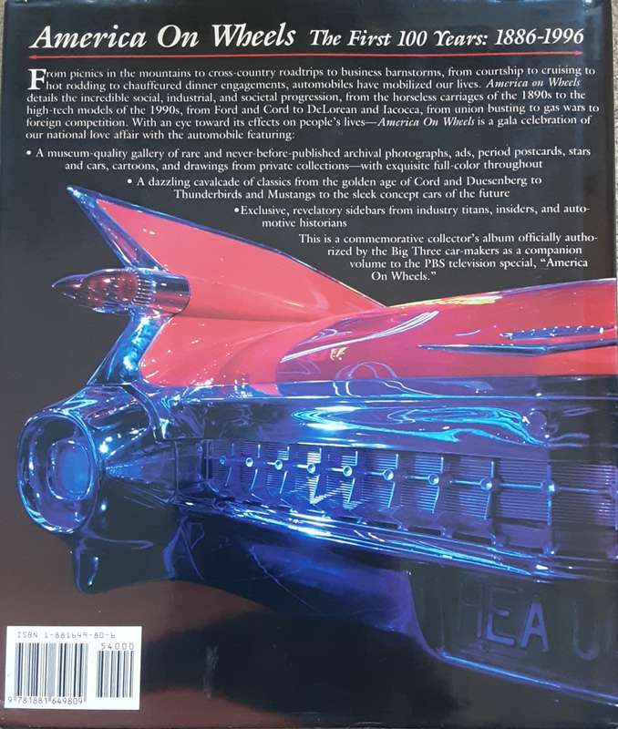 America on Wheels, The First 100 Years 1896-1996 by Frank Coffey and Joseph Layden