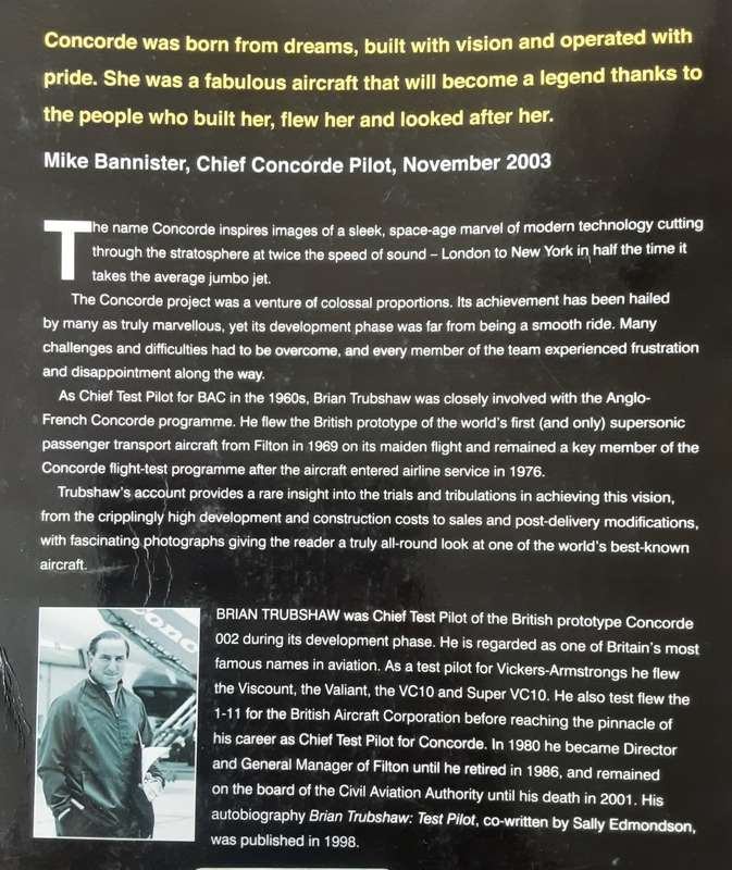 Concorde the Complete Inside Story by Brian Trubshaw
