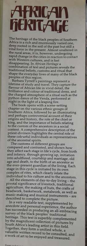 African Heritage by Barbara Tyrrell and Peter Jurgens