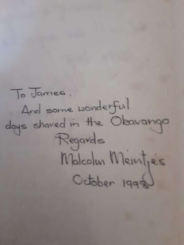 An Okavango Season By: Malcome Meintjes **Signed Copy **