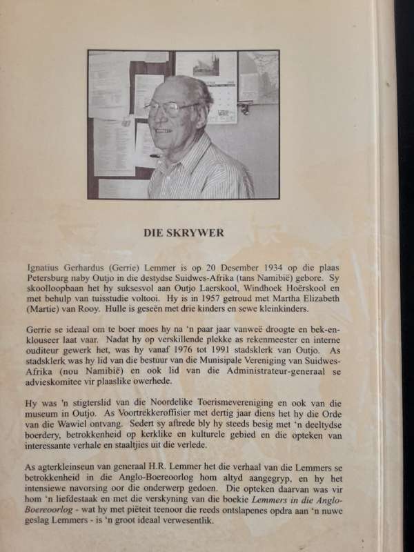 Lemmers in die Anglo-Boereoorlog, Generaal H R Lemmer by Gerrie Lemmer