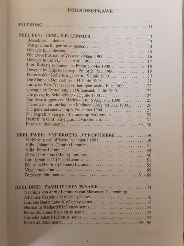 Lemmers in die Anglo-Boereoorlog, Generaal H R Lemmer by Gerrie Lemmer