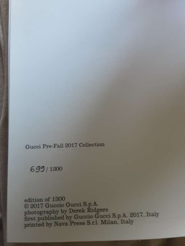 Gucci, Hortus Sanitatis by Gucci and Derek Ridgers **limited edition nbr 699/1300***