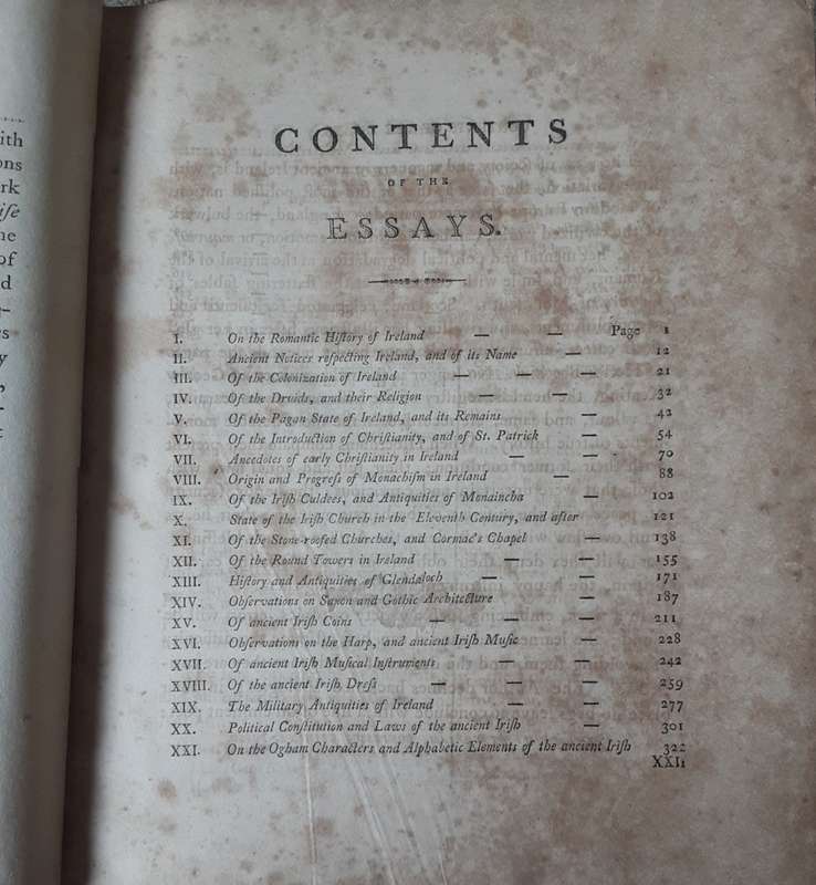 Antiquities of Ireland by Edward Ledwich, Second Edition 1804 **scarce title **