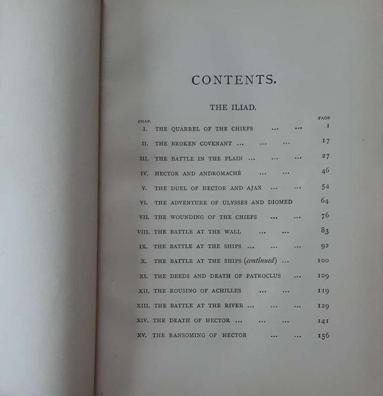 Stories From Homer by Rev Alfred J Church 1878