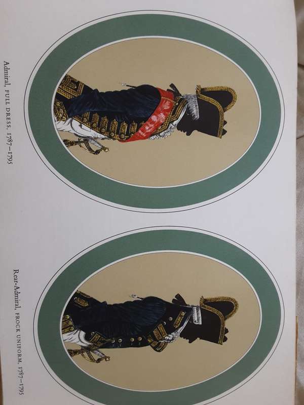 Uniforms of the Royal Navy During the Napoleonic Wars illustrated and described by John Mollo