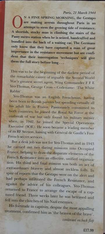 Bravest of the Brave, Wing Commander Tommy Yeo Thomas SOE Secret Agent by Mark Seaman