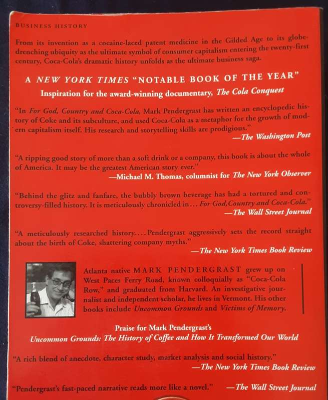 For God, Country & Coca Cola by Mark Pendergast