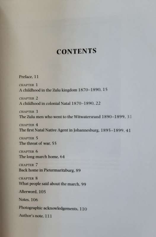 1899 The Long March Home, A little known incident in the Anglo Boer War by Elsabe Brink