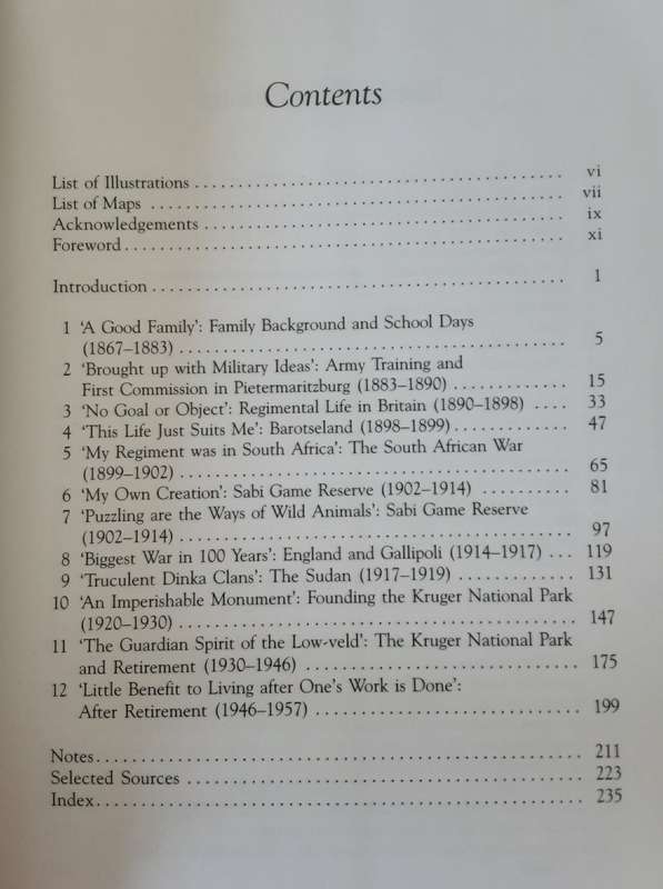 Wildlife & Warfare, The Life of James Stevenson Hamilton by Jane Carruthers