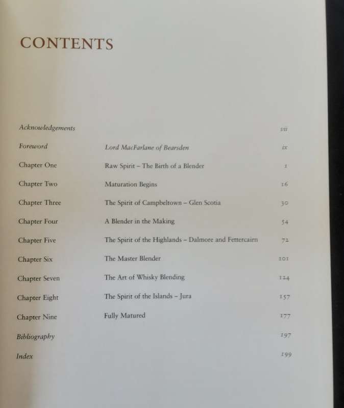 Goodness Nose, Passionate Revelations of a Scotch Whiskey Master Blender Richard Paterson **Signed**