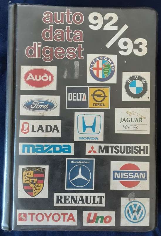 Auto Data Digest 92/93 18th Edition
