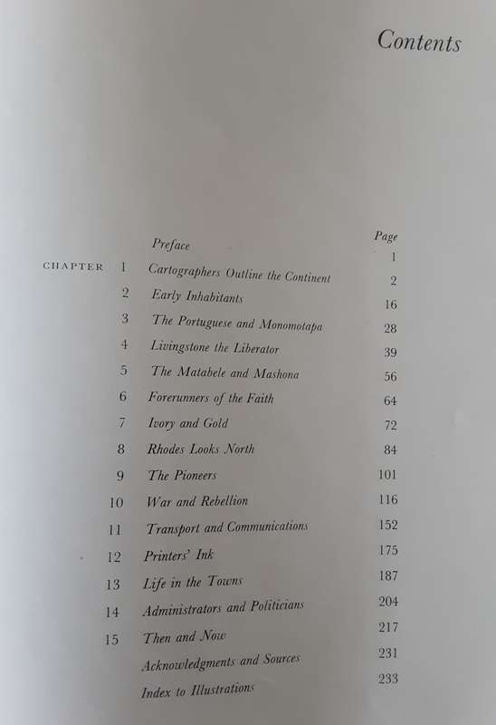 Rhodesian Epic by T W Baxter & R W S Turner