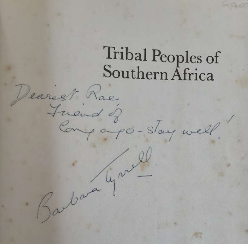 Tribal Peoples of Southern Africa by Barbara Tyrrell **SIGNED COPY**