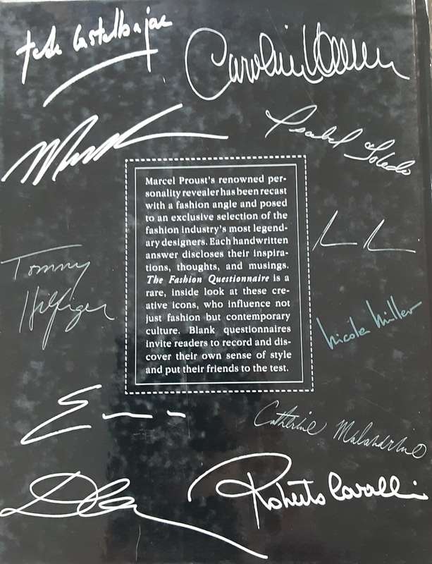 The Fashion Questionnaire by Assouline Publishing