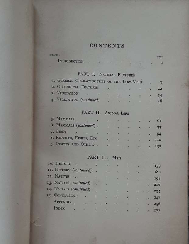 The Low Veld It`s Wild Life and it`s People by Lieut Col J Stevenson Hamilton