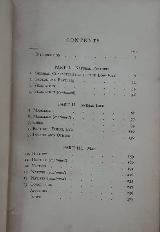 The Low Veld It`s Wild Life and it`s People by Lieut Col J Stevenson Hamilton