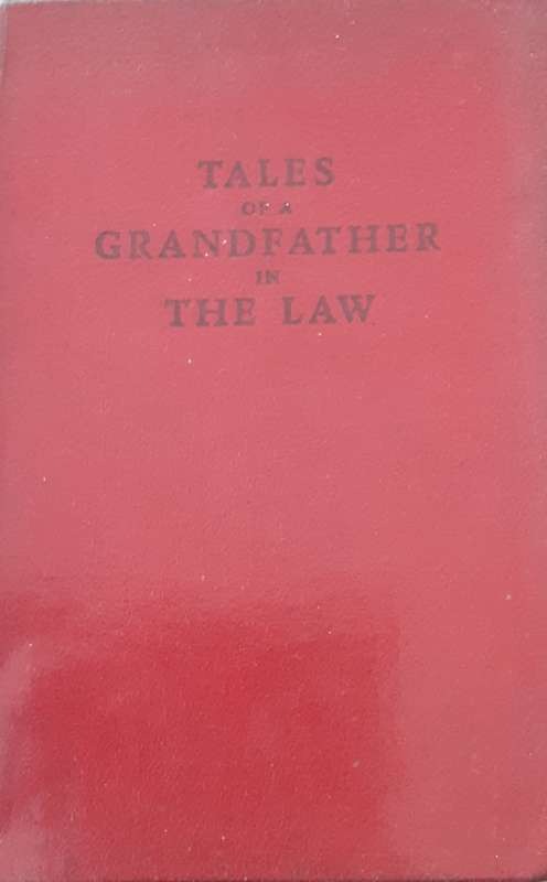 Tales of a Grandfather in The Law by Lector **Signed Copy **