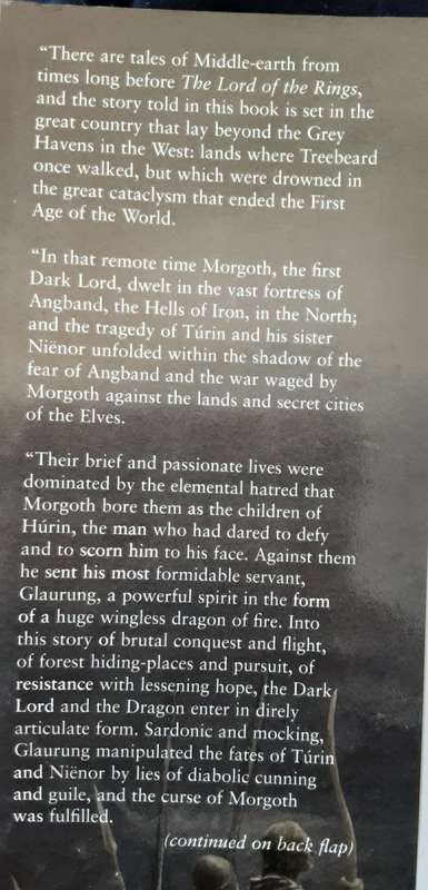 The Children of Hurin by J J R Tolkien