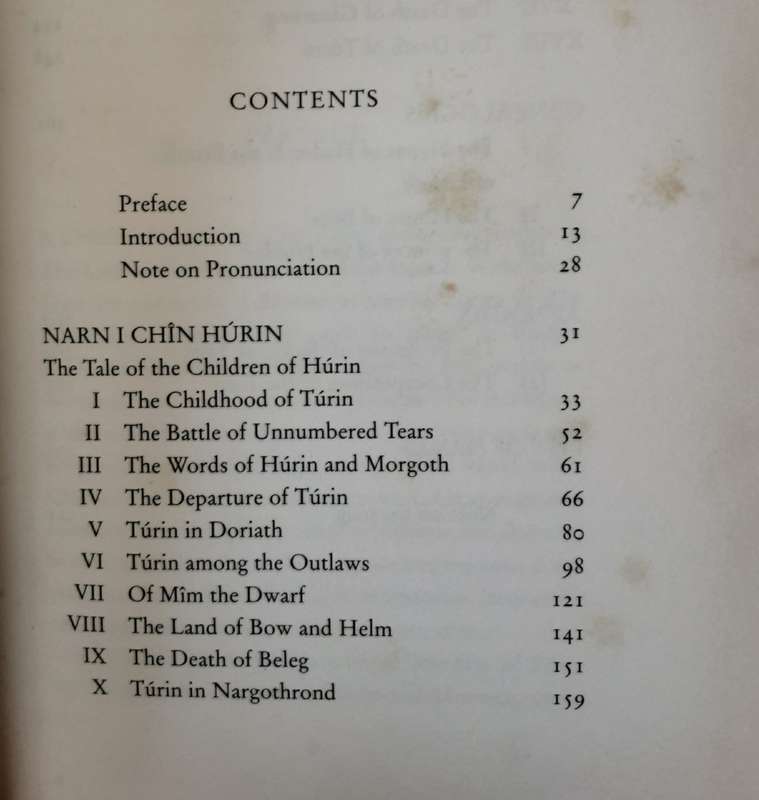 The Children of Hurin by J J R Tolkien