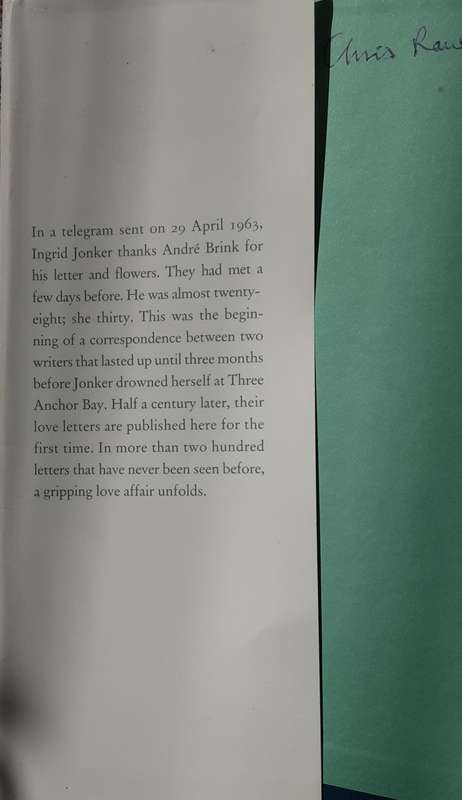 Flame in the Snow The Love Letters of Andre Brink & Ingrid Jonker by Francis Galloway