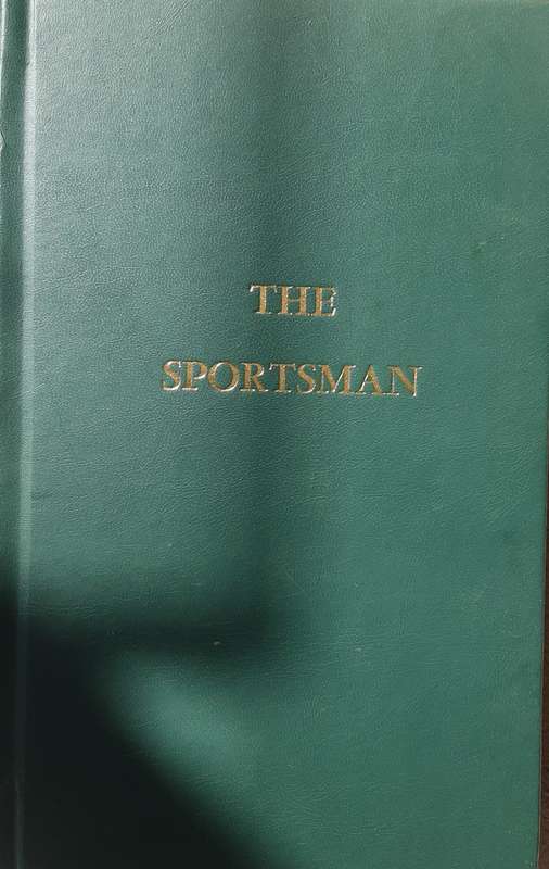 The Sportsman Vol III from July to December 1837 with index