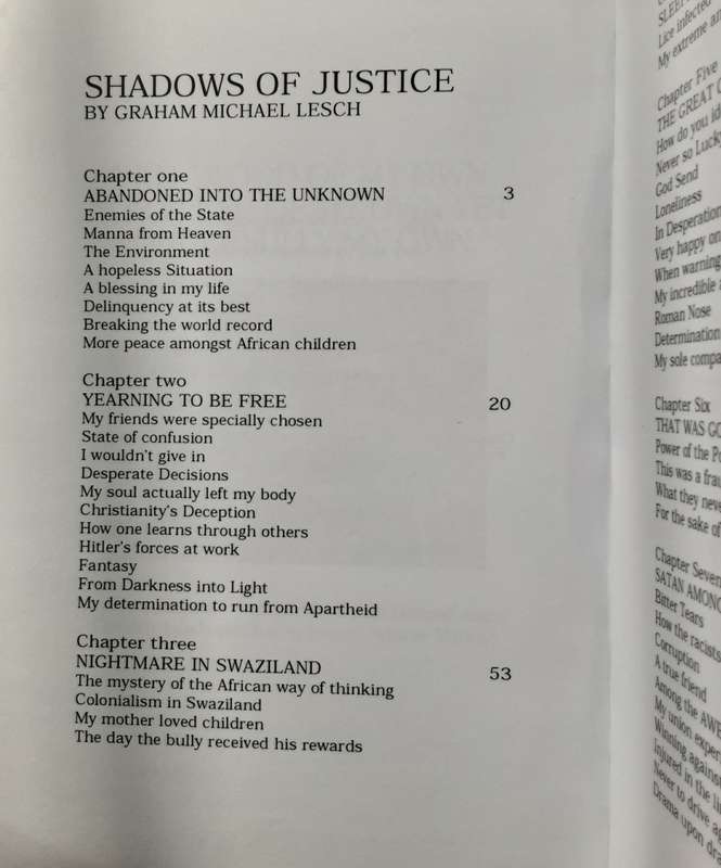 Shadows of Justice by Graham Michael Leach