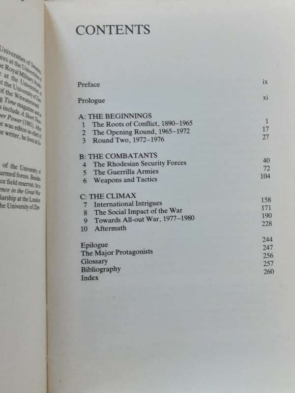 Chimurenga! The War in Rhodesia 1965 1980 by Moorcraft and McLaughlin