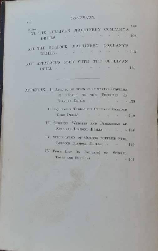 Diamond Drilling for Gold and Other Minerals by G A Denny **Scarce First Edition**