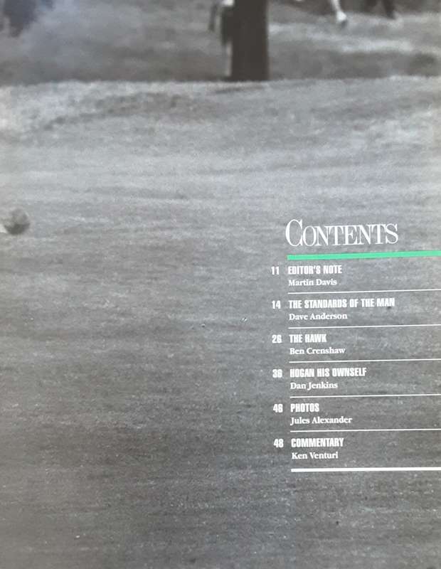 The Hogan Mystique Classic Photographs of the Great Ben Hogan by Jules Alexander