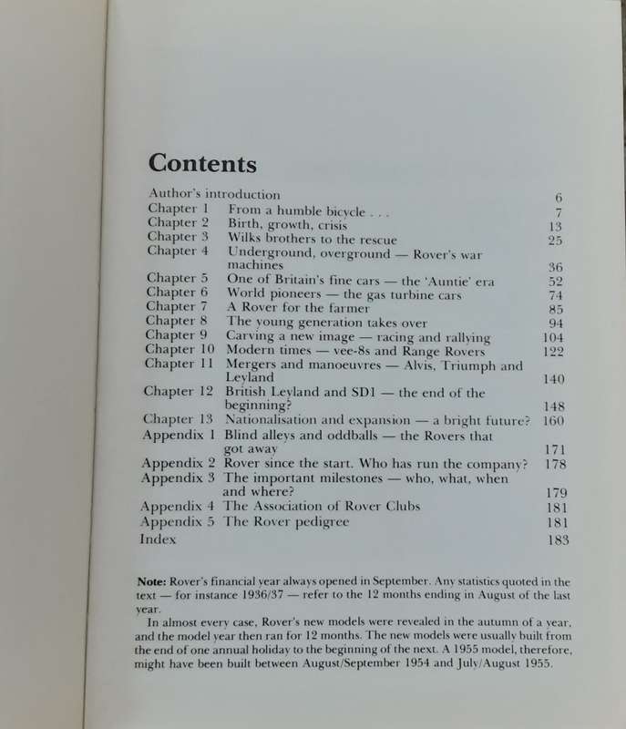 The Rover Story, A Century of Success by Graham Robson **Fully Updated 2nd Edition**