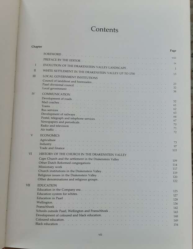Paarl Valley 1687 1987 edited by A G Oberholster