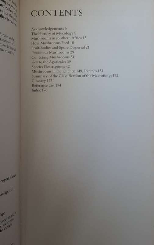 A Field Guide to the Mushrooms of South Africa  by Levin, Branch, Rappaport, Mitchell