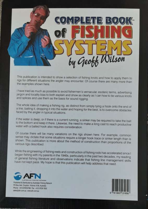 Complete Book of Fishing Systems,  Simple Fishing Knots and Rigs by Geoff Wilson