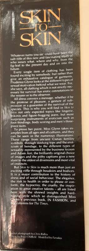 Skin to Skin, Eroticism in Dress by Prudence Glynn