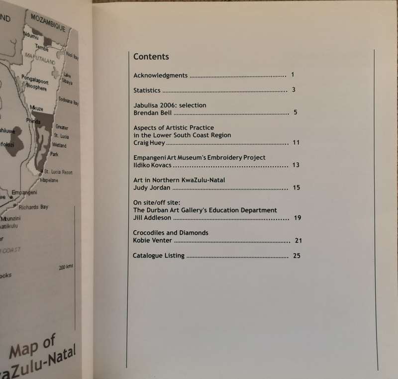 Jabulisa 2006 The Art and Craft of KwaZulu-Natal by Kobie Venter and Brendan Bell