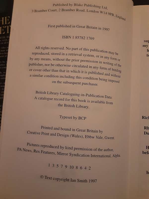 The Great Betrayal, Memoirs of Africa`s Most Controversial Leader Ian Smith **Signed True First Edit